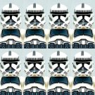 8x Kamino Guard Clone Trooper Star Wars The Clone Wars Army Pack Minifigure Semut Toys