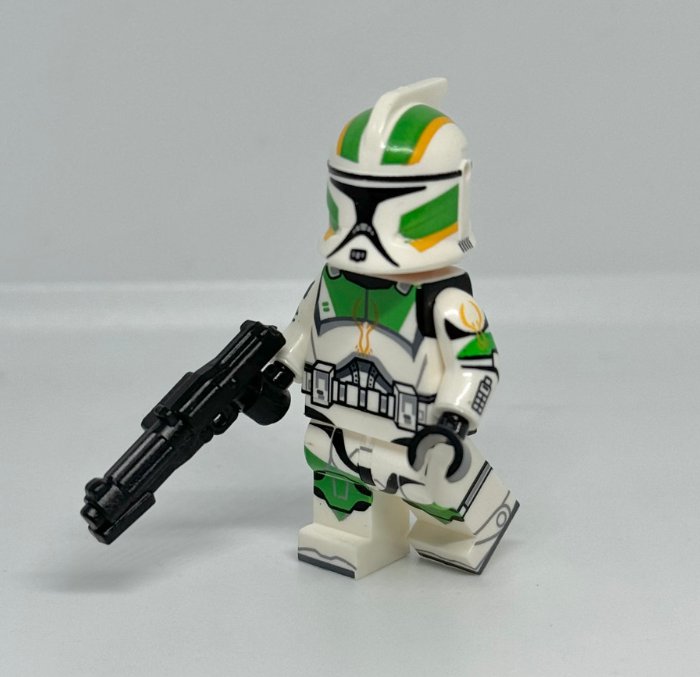 1x Horn Company Clone Trooper Star Wars The Clone Wars Phase 1 Minifigure Semut Toys