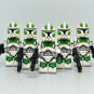 5x Horn Company Clone Trooper Star Wars The Clone Wars Phase 1 Minifigure Semut Toys