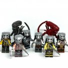 Alien Vs Predator Minifigure Set of 8 Minifigure Semut Toys