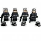 4x Imperial Army Troopers and Security Officers Star Wars Andor (Black) Minifigure Semut Toys