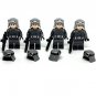4x Imperial Army Troopers and Security Officers Star Wars Andor (Black) Minifigure Semut Toys