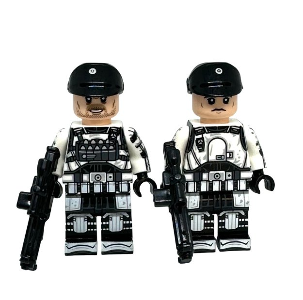 ISB Agents Sergeant Benzi and Gharial Star Wars Andor Imperial Army Minifigure Semut Toys
