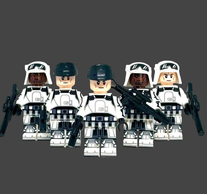 ISB Agent Minifigures Star Wars Andor Imperial Army Troopers Minifigure Semut Toys