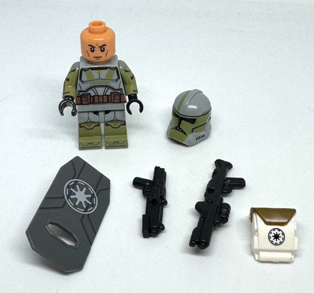 Doom Squad Clone Trooper Minifigures - Star Wars Riot Troopers Minifigure Semut Toys