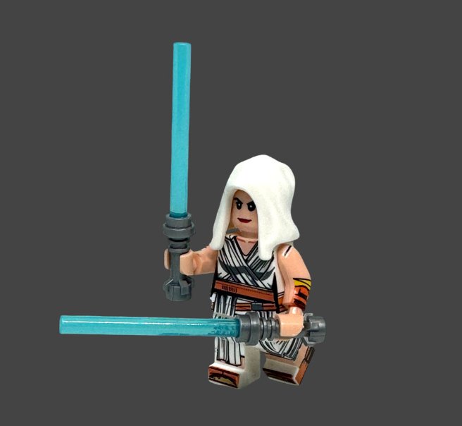 Rey Minifigure Star Wars Rise of Skywalker Jedi Minifigure Semut Toys