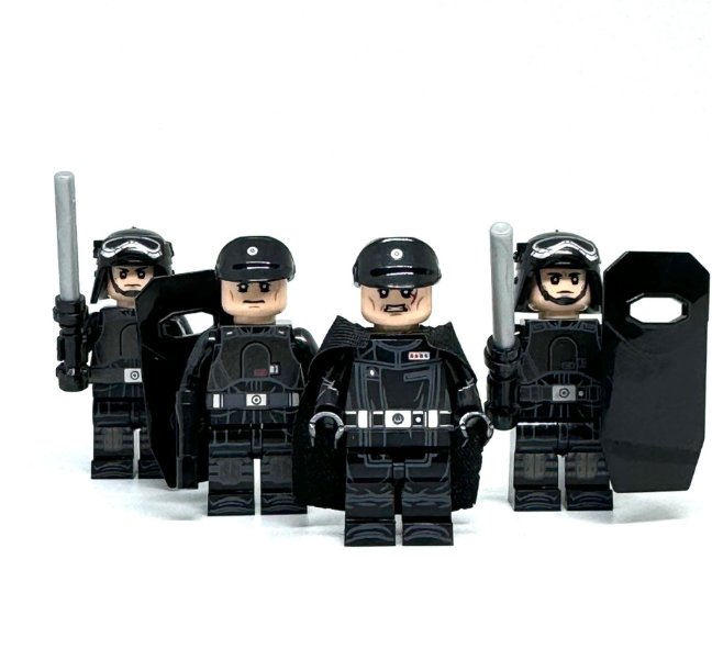 Captain Kaido and Imperial Security Forces / Riot Trooper Star Wars Minifigure Semut Toys