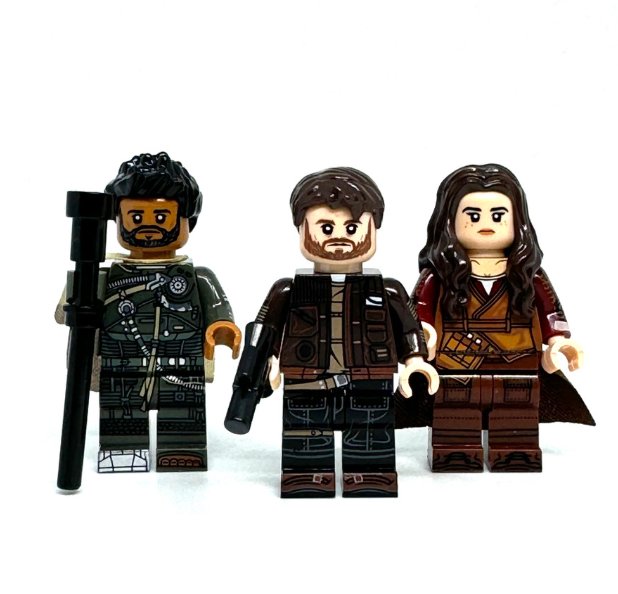 Andor Minifigures Star Wars Bix Caleen Saw Gerrera Minifigure Semut Toys