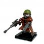 Fallout NCR Ranger Minifigures Sniper Brown-Sniper Minifigure Semut Toys
