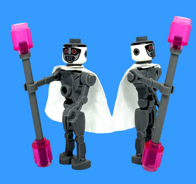 TCS Magnaguard Minifigures Star Wars General Grievous' Bodyguard IG Droid Minifigure Semut Toys