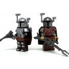 Din Djarin Mandalorian Minifigures Star Wars Mandos Both Mandos Minifigure Semut Toys