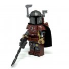Din Djarin Mandalorian Minifigures Star Wars Mandos Brown Armor Mando Minifigure Semut Toys