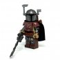 Din Djarin Mandalorian Minifigures Star Wars Mandos Brown Armor Mando Minifigure Semut Toys