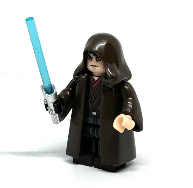 Hooded Anakin Skywalker and Obiwan Kenobi Knight-Fall Vader Clone Wars Minifigure Semut Toys