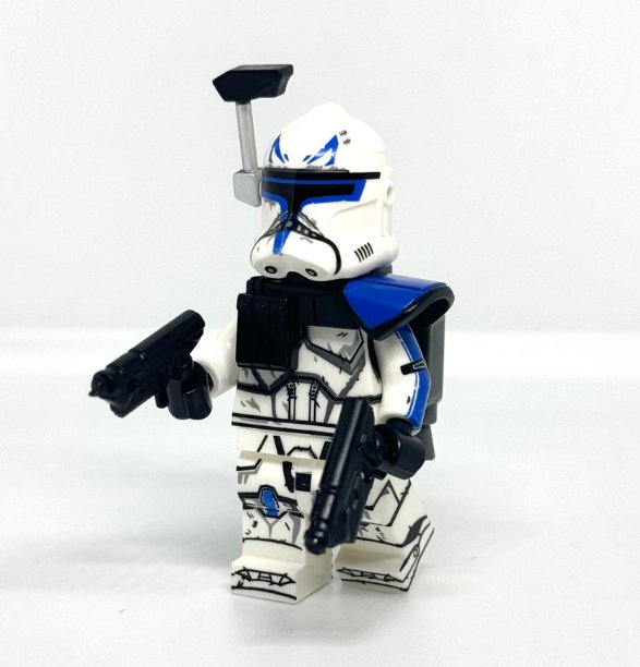 Captain Rex Minifigure Old Rex Rebels 501st Clone Captain Rex (Clone Wars) Minifigure Semut Toys