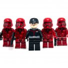 Set of 5 Final Order Army Sith Trooper Stormtrooper Officer Minifigure Semut Toys