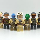 Rebel Army Battle Pack 7 Figures Rodian Duros Rebel Soldiers Minifigure Semut Toys