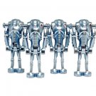 Chromed Blue Super Battle Droid Minifigure Semut Toys