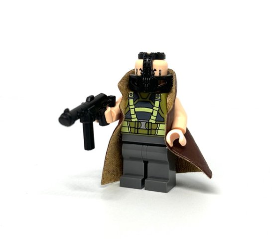 Bane Minifigure DC Comics Batman Dark Knight with Cape and Mask Minifigure Semut Toys