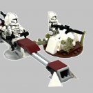 Sameucami Battle Pack Star Wars Barc Speeder and Clone Trooper Minifigure Semut Toys