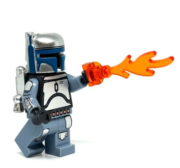 Tipoca City Jango Retro Jango Fett Star Wars Mandalorian Bounty Hunter Minifigure Semut Toys