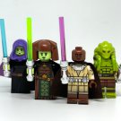 Clone Wars 2003 Jedi Bundle Luminara Unduli Barriss Offee Kit Fisto Mace Windu Minifigure Semut Toys