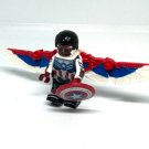 Falcon Minifigure Captain America Superhero Marvel Avengers Minifigure Semut Toys