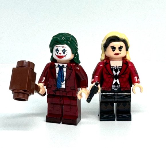The Joker and Harley Quinn Minifigures Minifigure Semut Toys