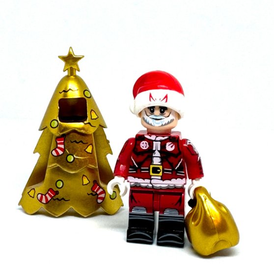 Holiday Captain Rex Minifigure Clone Trooper and Christmas Tree Minifigure Semut Toys
