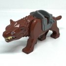 Uruk-Hai on Warg Mounts Lord of the Rings Minifigures Wolf Orcs Brown Warg Minifigure Semut Toys