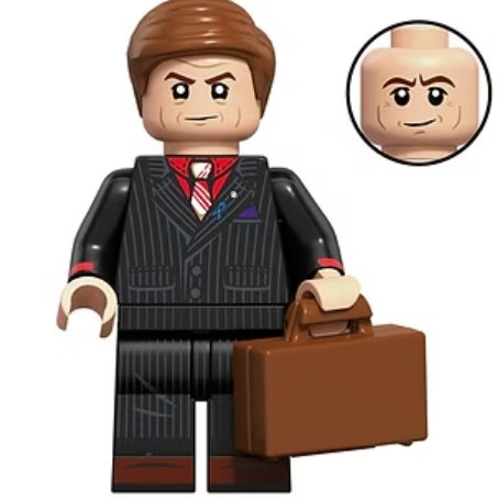Saul Goodman (Pinstripe Suit) Minifigure Minifigure Semut Toys
