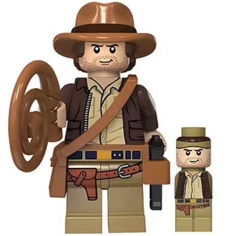 Indiana Jones Minifigure Semut Toys