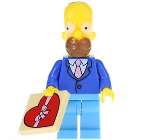 Homer Simpson Minifigure Semut Toys