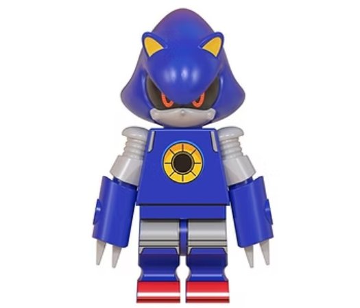 Metal Sonic Minifigure Semut Toys