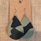 Large camo earring