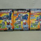 Kabaya Transformers DX Fortress Maximus Full Set of 3 Model Kit Candy Toy