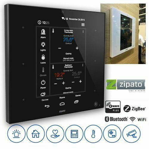 Zipato ZipaTile Z-Wave/Zigbee Home Automation Controller - Color Black