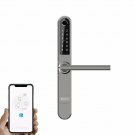 iNOVO SV31B Bluetooth PIN&Fingerprint Smart Door Lock Silver