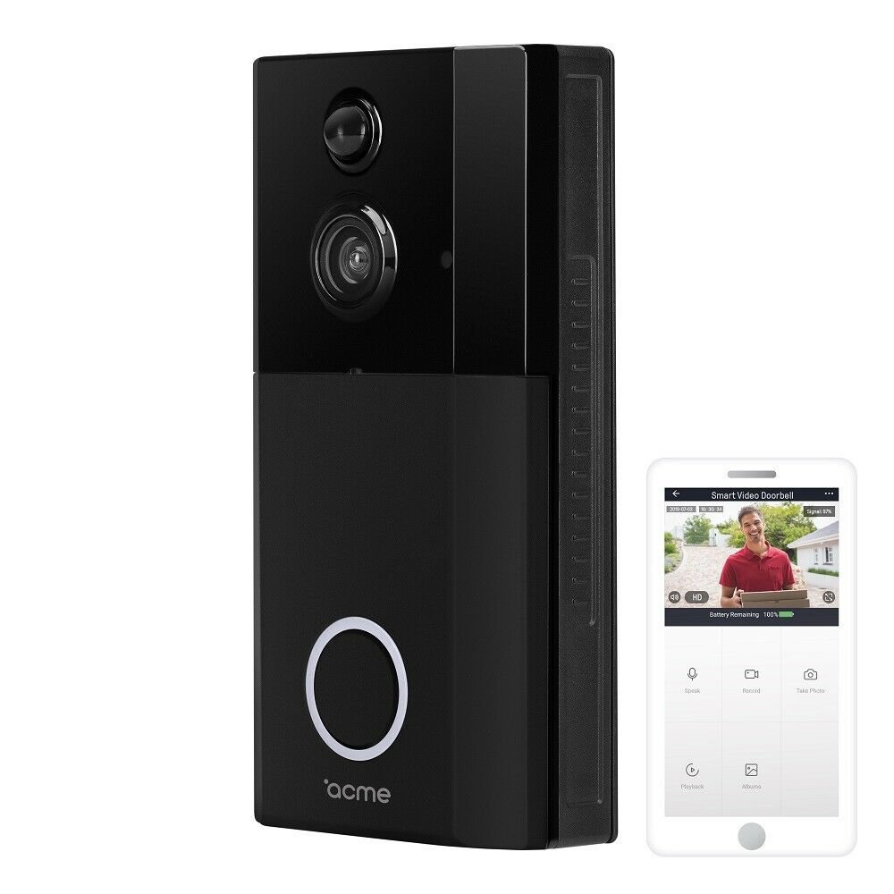 ACME SH5210 Smart Wifi Doorbell 720p Smart Home
