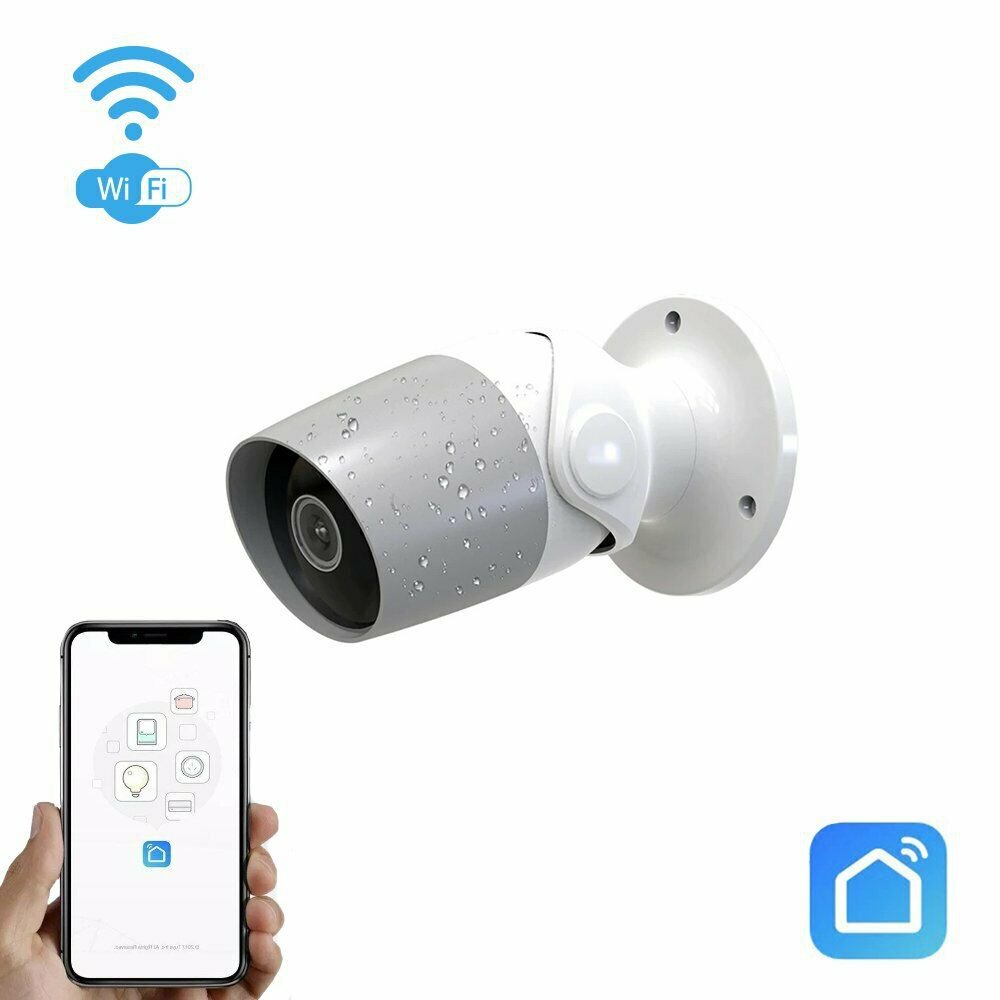 Outdoor PTZ Alexa Voice Control Tuya Camera  Smart Home