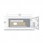 Yale YSV200DB1 Digital Home Cupboard Safe
