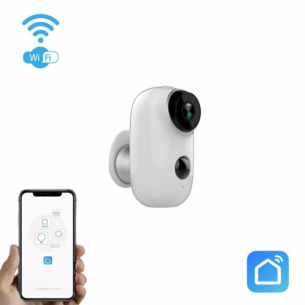 Smart Battery Wi-Fi Camera Outdoor Smart Home