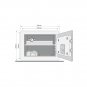 Yale YSB/250/EB1 Premium Home Safe, Insurance Approved, 22 mm Motorised Locking