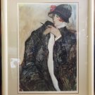 Barbara A. Wood ‘Lady Simpson’ Vintage Signed Lithograph Ltd 726/875