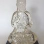 VINTAGE LUCITE SITTING BUDDHA STATUE FIGURINE SCULPTURE FINE ART