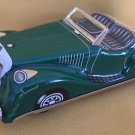 Vintage Tin Friction Litho MG Convertible English Roadster Car Toy  Japan