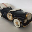 VINTAGE DECANTER GOLD PORCELAIN 1932 PIERCE ARROW SPORT PHAETON 1969 By PAUL LUX