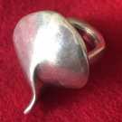 NEW Uno De 50 Round Chunky Silver Statement Ring 7