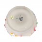 Vintage Murano Vase Milku White Art Glass '60s 13" Height