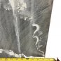 J. I.G. Vintage Abstract Oil on Canvas Painting Snow Black White 39in x 39 in